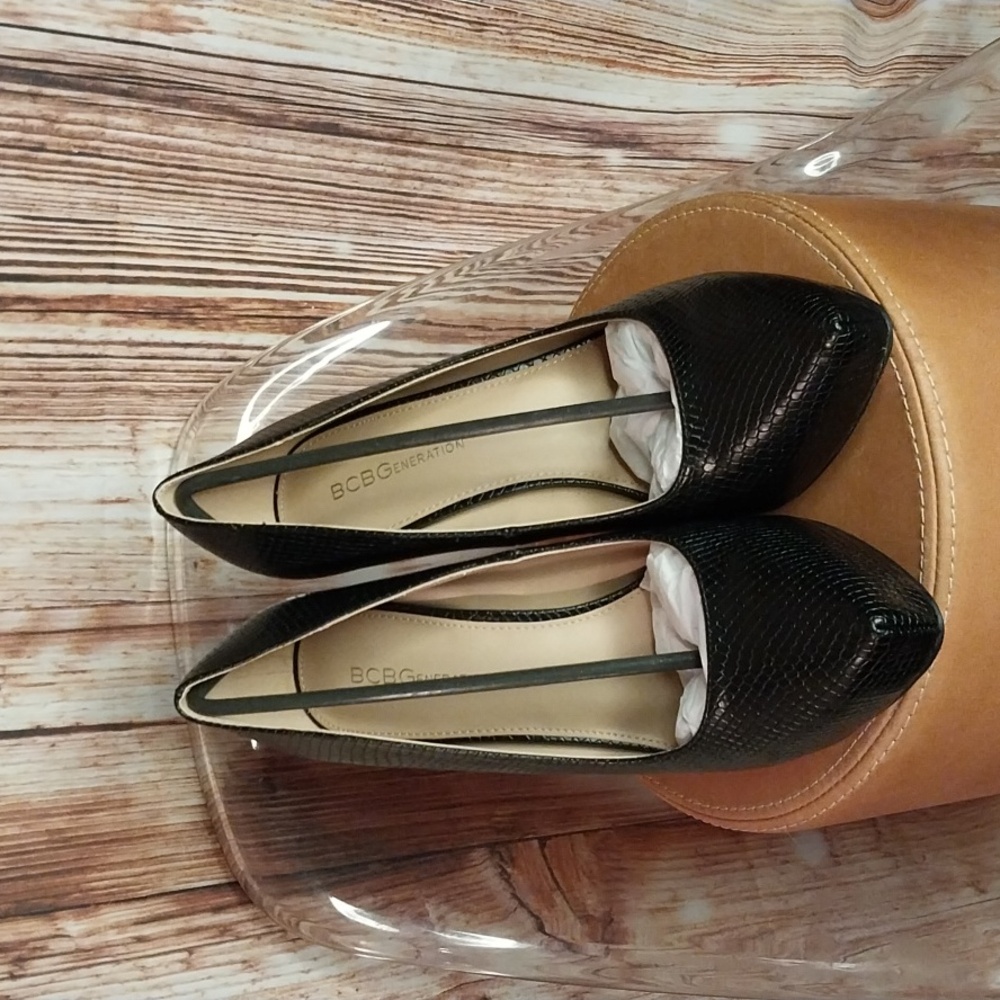 BCBGENERATION Lizard Penni Platform Stiletto Pumps